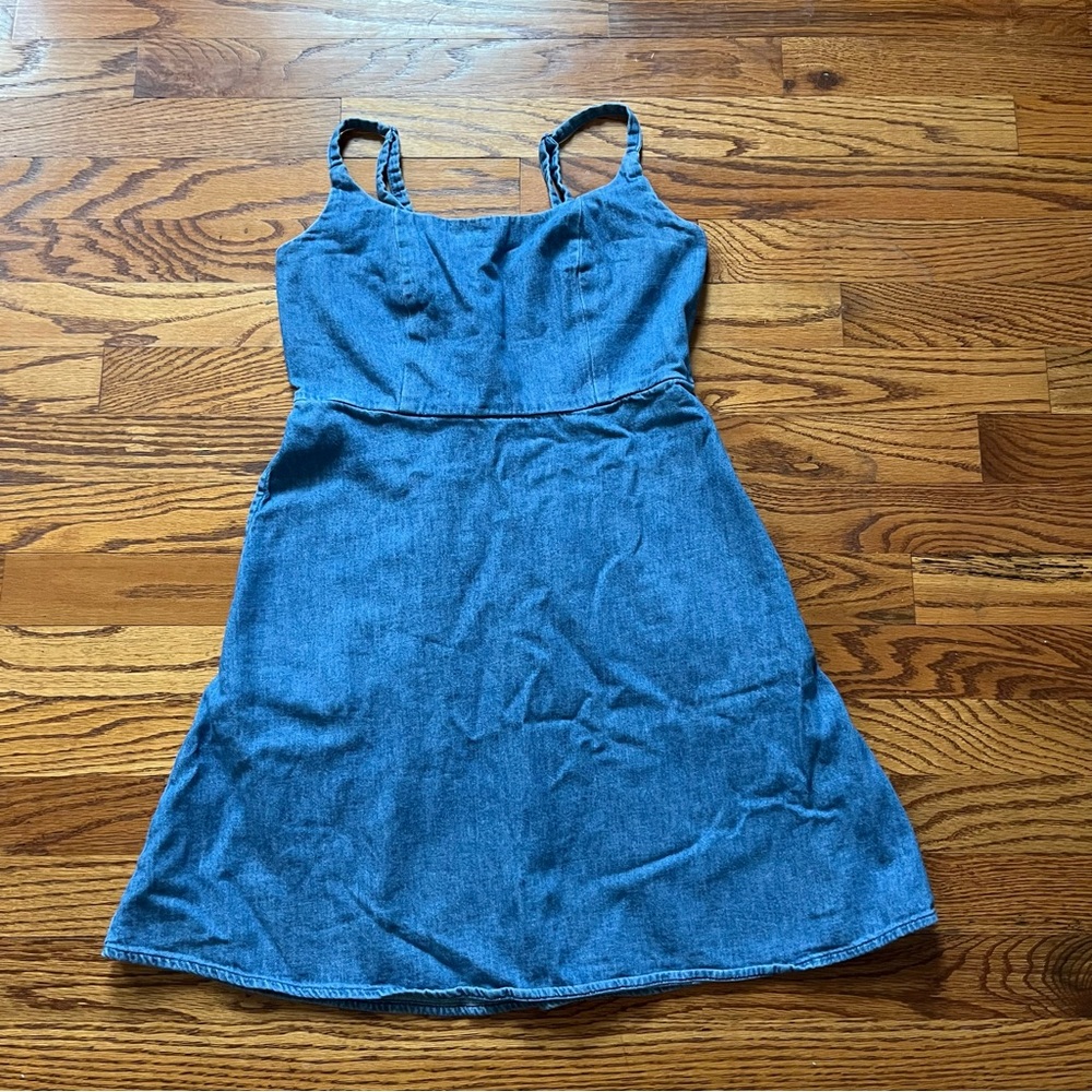 Old Navy Denim Blue Mini Dress